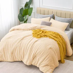 TORAX drawn fleece thick quilt fluffy bedding super soft double-sided fleece material tentacles warm multi-size optional overall machine washable quilt-free use