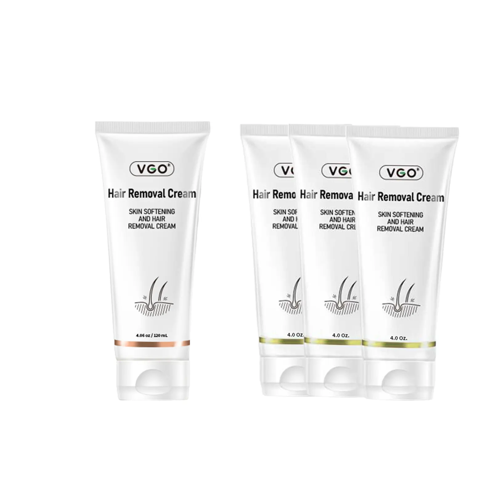 4pcs Hair Removal Cream