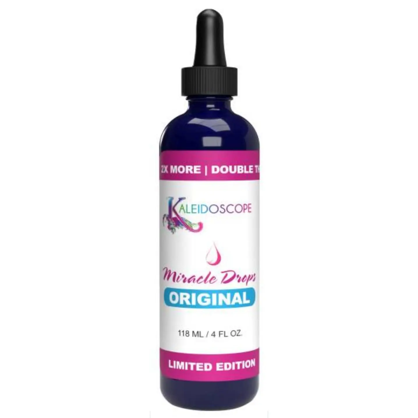 KALEIDOSCOPE Miracle Drops Face Serum - 4oz Single Item with Dropper, All Skin Types, All Seasons, Tea Tree Oil, Adults, 4 Fluid Ounces