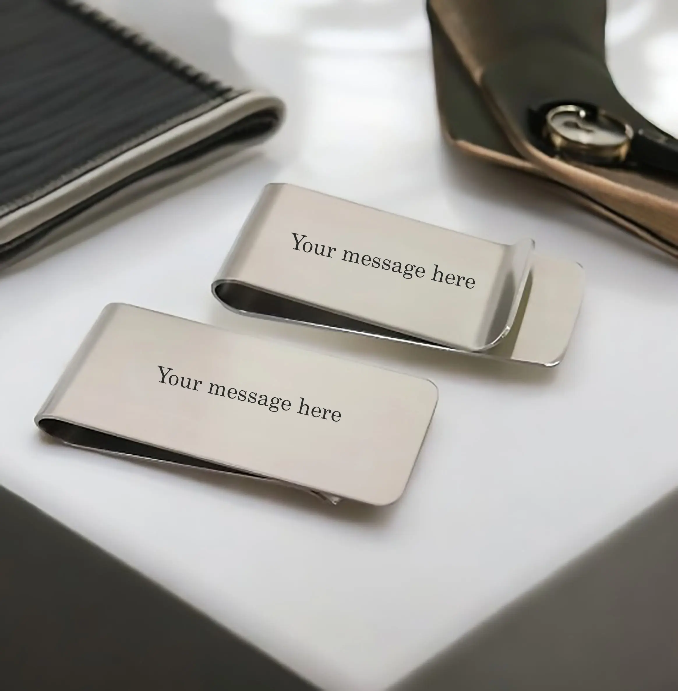 Engraved Husband Gift Money clip - Custom Money Clip - Personalized Money Clip - Gift for Dad - Men Money Clip