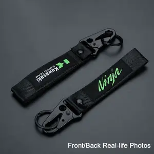 Fashionable Kawasaki Ninja H2/h2r/zx6r/zx12r/400/650/1000/zx9r/zx10r Motorcycle Key Chain, Durable & Stylish Accessory Gift Keychain