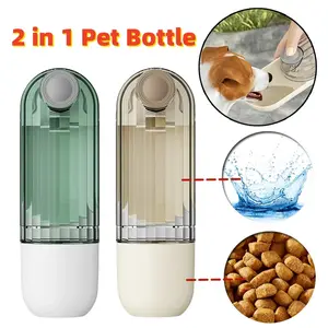 2-in-1 Pet Water Cup – Portable Drinking & Feeding Bottle for Dogs & Cats