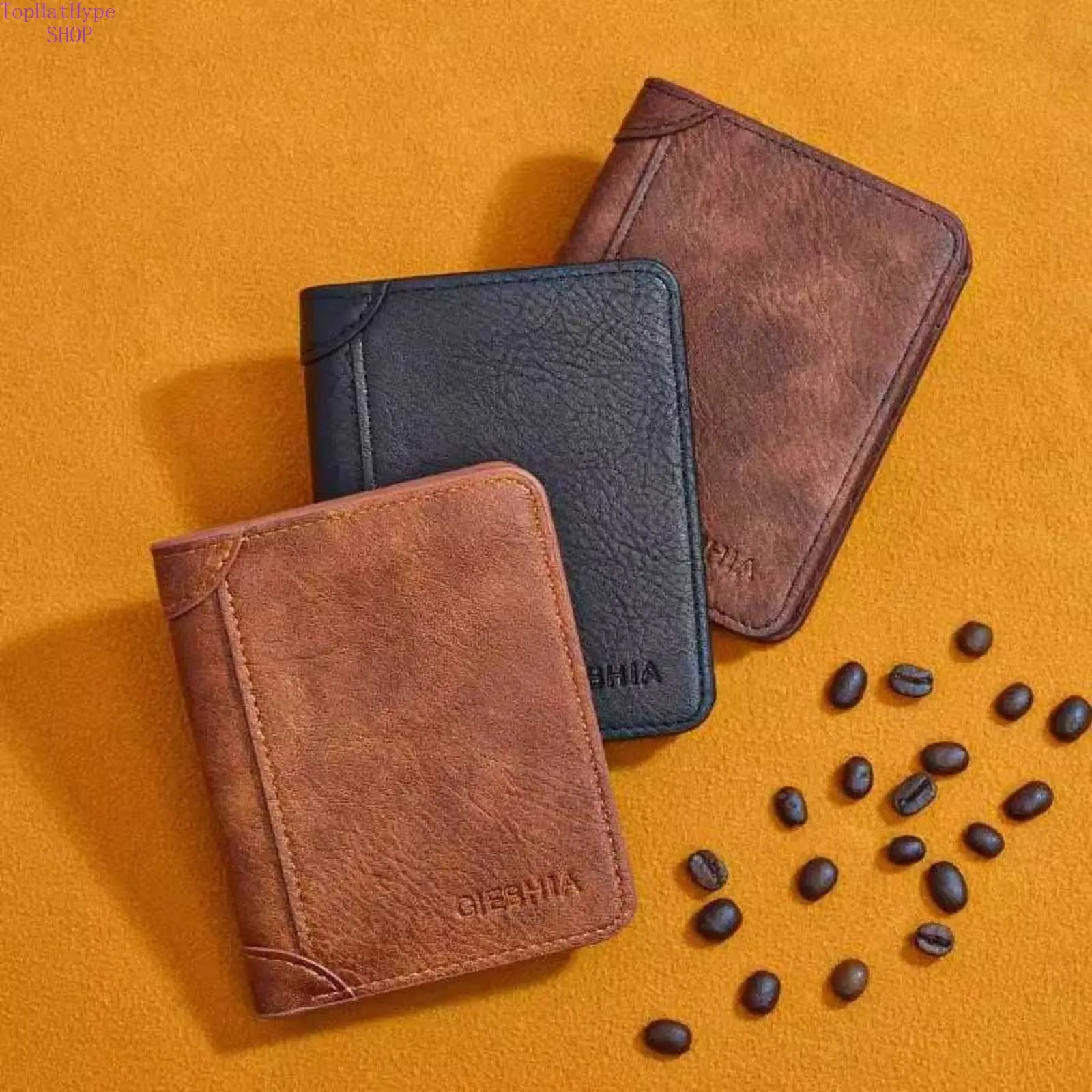 Men's Slim Bifold Wallet - Minimalist Card Carrying Holder with License Slot, Lightweight, Durable for Daily Use, Less Bulk in Pocket, Fashion Accessory