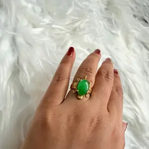 Pure panchadhatu stone kaxuwa ring non tarnish perfect for daily wear Elegant Ring Elegant Fashion Rings