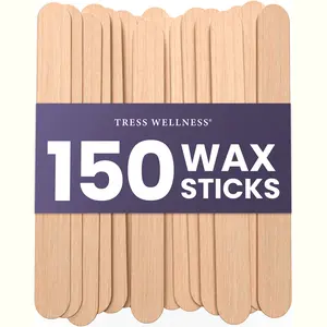 Premium Wooden Sticks for At-Home Waxing | Craft Sticks Wooden I Eyebrow Waxing Sticks