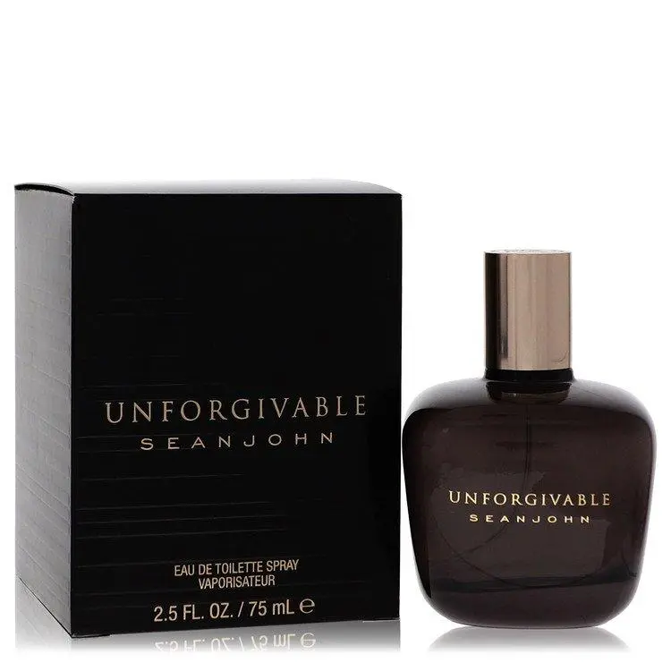 Men's Unforgivable EDT Spray - 2.5 oz, Bold, Long-Lasting Warm Woody Aromatic Celebrity Fragrance Bottle