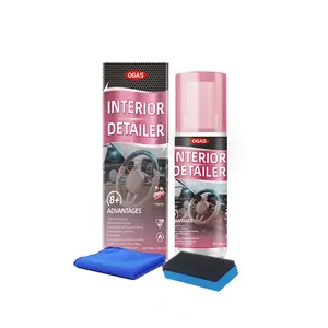 Car Interior Polishing Agent, Car Leather Interior Care, Cleaning & Maintenance, Polish Refreshing Agent, Automotive Accessories, Dashboard Leather Cleaner