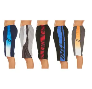 (5-Pack) Men's Active Athletic Assorted Performance Shorts (5-Pack) Men's Active Athletic Assorted Performance Shorts