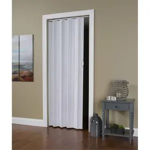Spectrum VIA4880MEC 48 x 80 in. Via White Mist Vinyl Folding Door