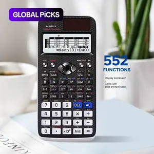 Multifunctional Scientific Function Calculator, Scientific Calculators, 1/2 Counts 552 Functions Calculator, Accounting Supplies for Home School Office #GLOBAL PICKS