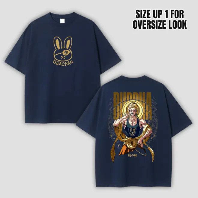 Buddha Record of Ragnarok T Shirt Anime Vintage Graphic Tee RoR Manga Streetwear Heavy Cotton Shirt for Anime Fans Men Women