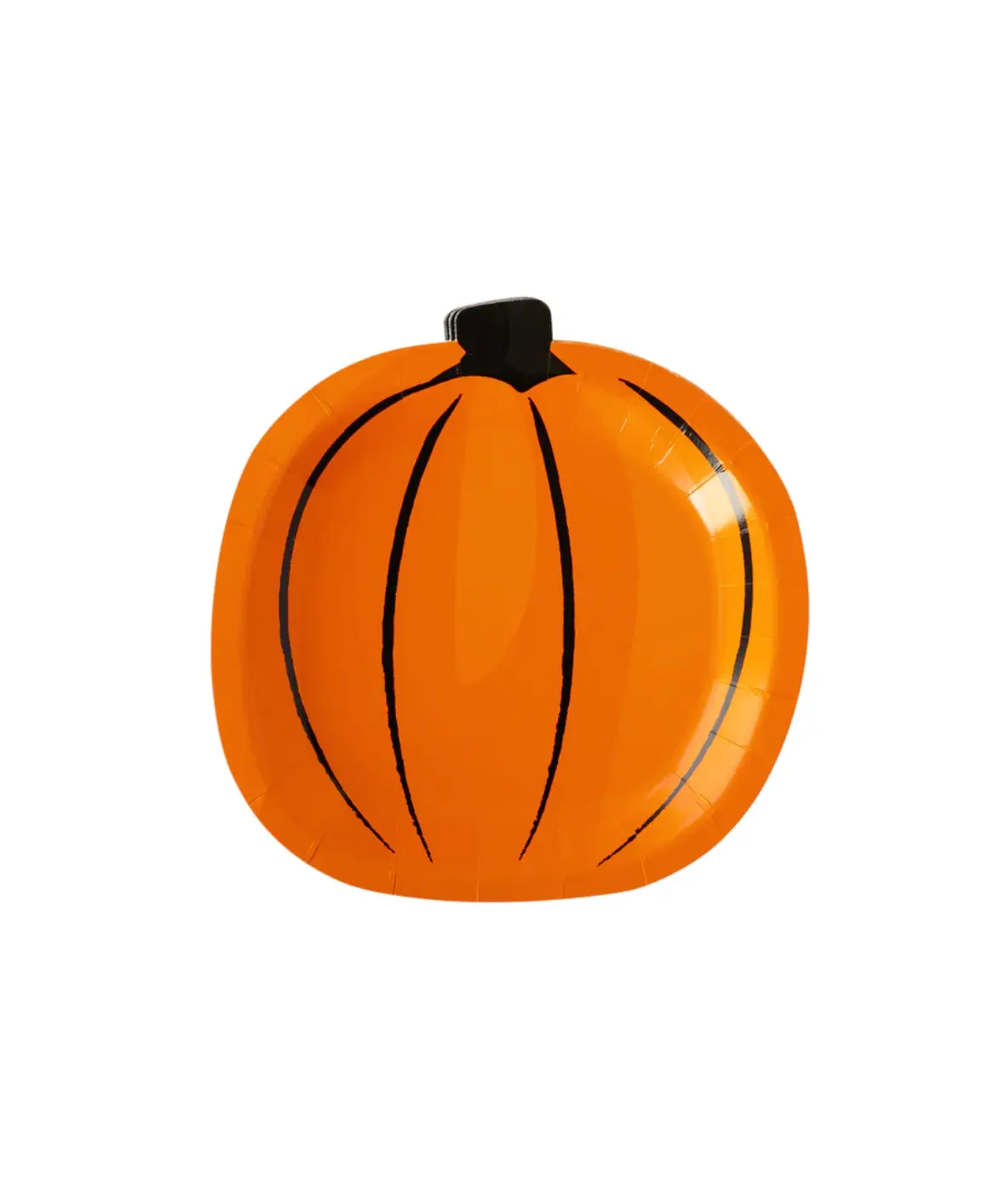 Pumpkin Shaped Party Plates – Halloween & Autumn Tableware for Kids, Adults, Fall Decor & Festive Events