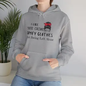 True Crime Lover Womens Hoodie, Cozy True Crime Fan Pullover, Comfy Crime Junkie Sweatshirt, Introvert Gift, Soft Unisex Hoodie