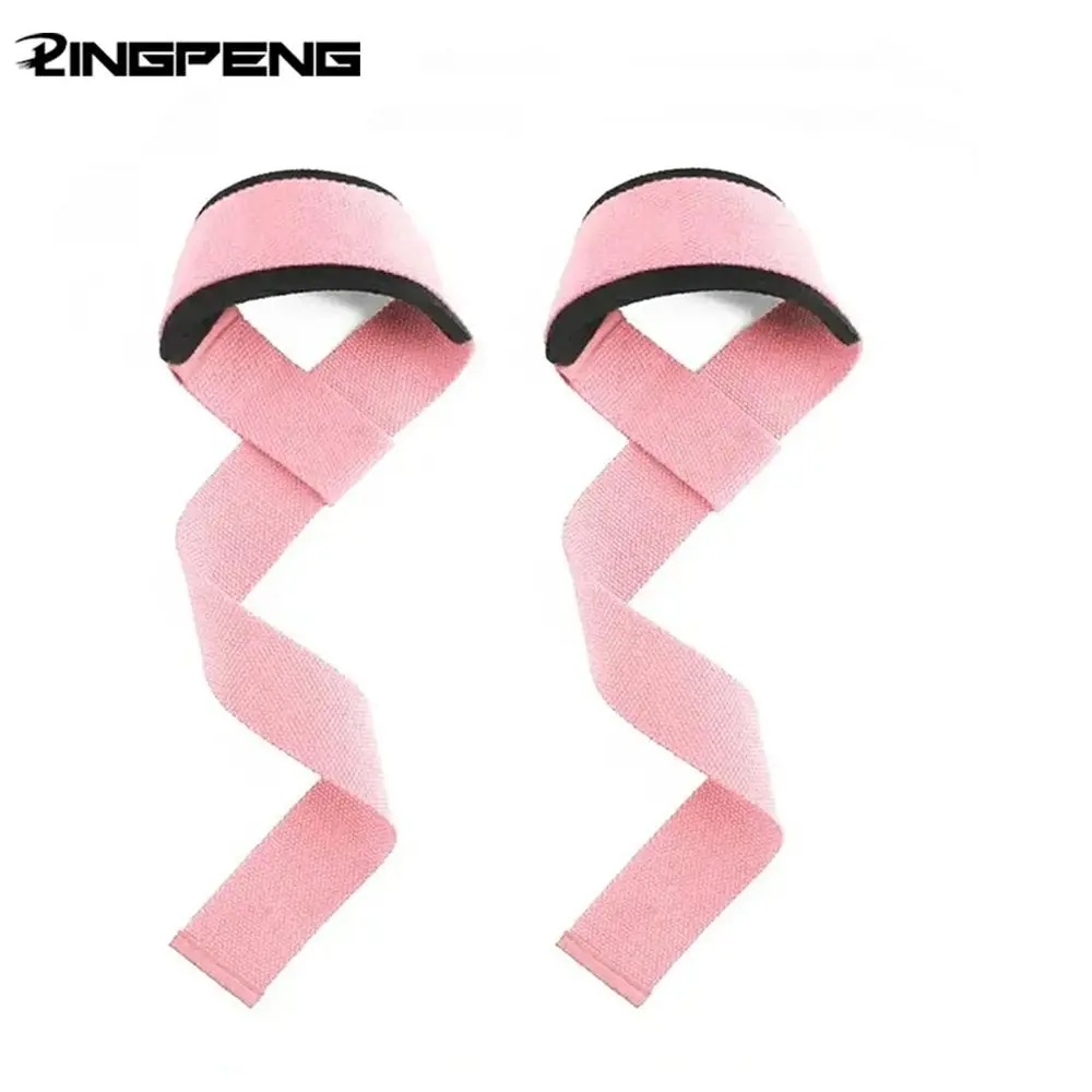 Gym Barbell Deadlift Booster Belt, 1 Pair Fitness Anti-Slip Hand Wraps, Wrist Straps, Weight Lifting Straps, Fitness Training Auxiliary Belt, Fitness Exercise Accessories, Strength Training Accessory, Workout Accessories