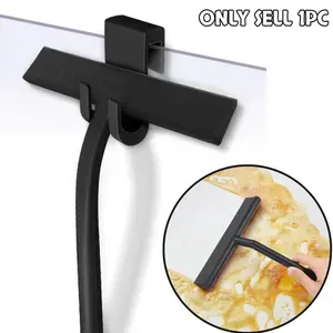 1 set window cleaning squeegee, multifunctional silicone glass scraper, window cleaning brush, household cleaning tool