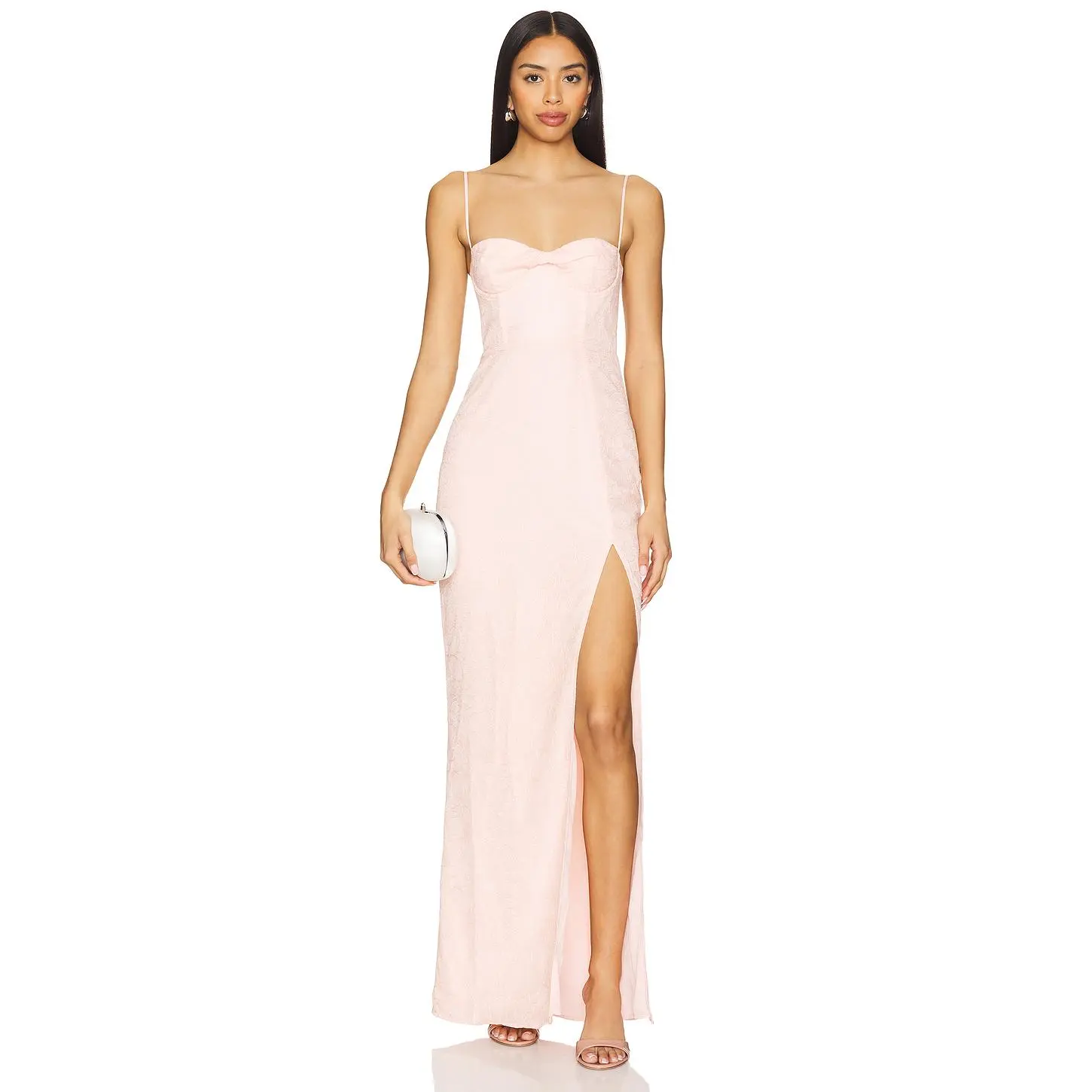 MAJORELLE Katina Gown in Blush Pink