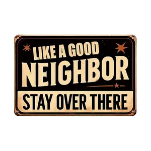 Funny Vintage Rustic Design Aluminum Sign, Metal Wall Decor for Home Bar Cafe, Retro Humorous Hanging Plaque, 1 Piece, Wall Decoration, Decor Signs