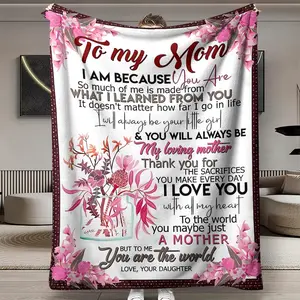 1pc Personalized Print Blanket, Flannel Series, Bedding, Dormitory Blanket, Nap Blanket, Car Blanket, Office Blanket, Air Conditioning Blanket