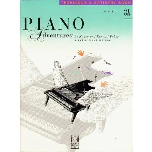 Used Faber Piano Adventures Technique & Artistry Book - Level 3A Piano Tutorial Book by Nancy-Randall Faber, Paperback English, 4 Effective Technique Secrets, Expressive Performance