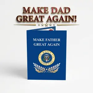 Funny Father’s Day Talking Card for Dad – Musical Joke Greeting Card, Prank Gift for Father