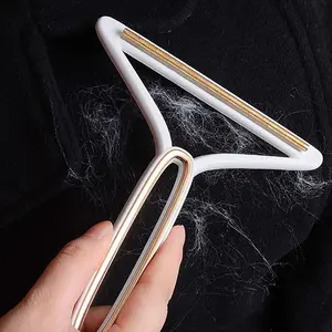1pc Silicone Double Sided Pet Hair Removal Remover Lint Remover Clean Tool Shaver Sweater Shaver Scraper For Home Fabric 5.12*5.51in