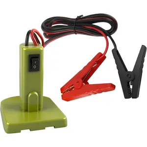 Jumper Cables Adapter Fit for Ryobi 18V Battery, 12AWG 6FT Portable Battery Jump Starter Starting Using Tool for Car SUV Truck (Fit for Ry-obi)