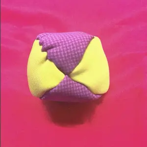CS MAMA's 1 Hacky Sack (Hackey Sack) 2.5" Wide Sand Filled with Inner Plastic Baggie Water Resistant Fun for Tricks and Games