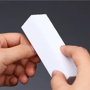 1pc Buffer Block - Premium Sanding Files for Nail Polishing and Manicure Care - Unscented, White, and Gentle on Nails for Professional Nail Art Tips Home