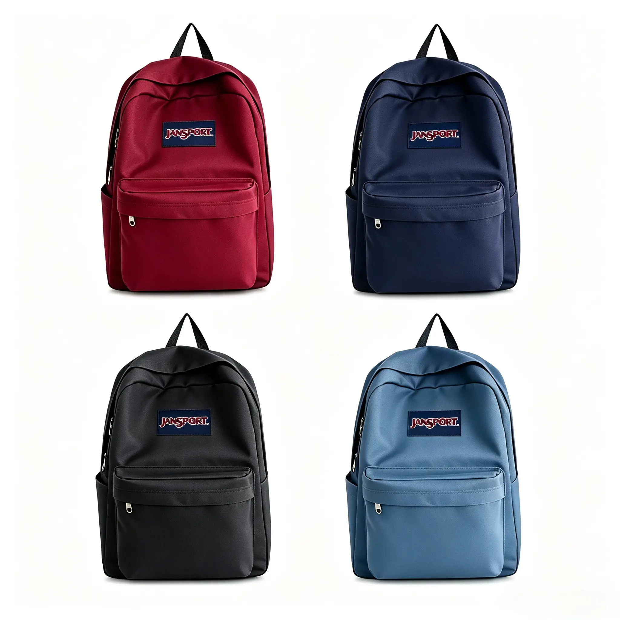 JanSport Laptop Backpack—Dual-Compartment Laptop Bag, Ergonomic Shoulder Straps, 15-Inch Laptop Pocket, Carrying Handle—Blue