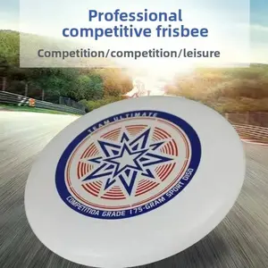 Professional Flying Disc for Outdoor Sports Competition Adult and Kids Play Ultimate Frisbee Plastic Disc Beach Toys