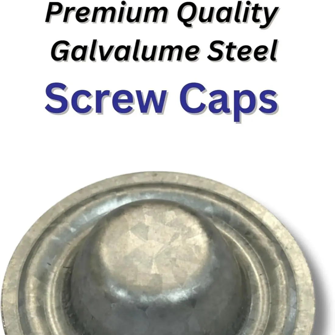EAGLE 1 5-Piece Metal Sprinkler Caps, Screw-On Garden Sprinkler Accessories - Seals Existing Screw Heads, Prevents Leaks, Easy to Install, Sprinkler Cap