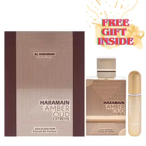 6.6 oz Al Haramain Amber Oud Gold Edition Extreme  EDP Spray - unisex Intense Fruity Sweet Woody Natural Floral Fragrance oud  fragrance Art of Universe