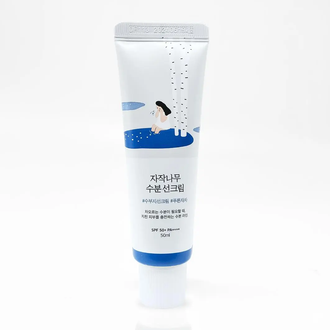 Round Lab Birch Juice Facial Sunscreen - SPF50+ PA++++, 50ml Moisturizer with Lightweight, Brightening Benefits, Hyaluronic, Daily, Hydrate, Radiant Skin