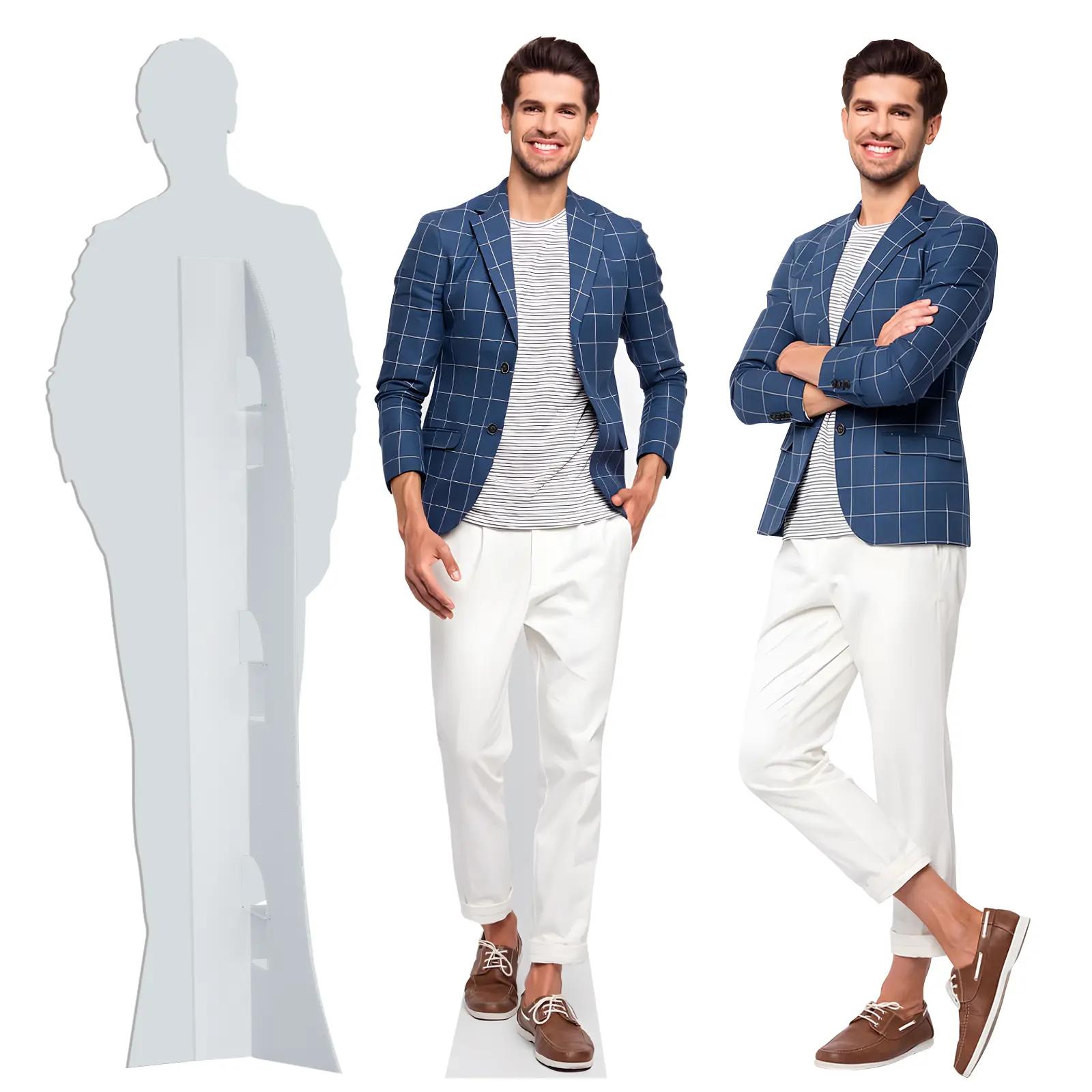 Personalized Photo Standup - Custom Life Size Cardboard Cutout with High-Resolution Printing, Multi-Size 1-8 FT Options, Home Decoration Items for Weddings, Events (Upload Your Photo)