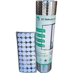16" x10ft Bubble Double Reflective Insulation Roll, Thermal Shield for RV Window Insulation Foil