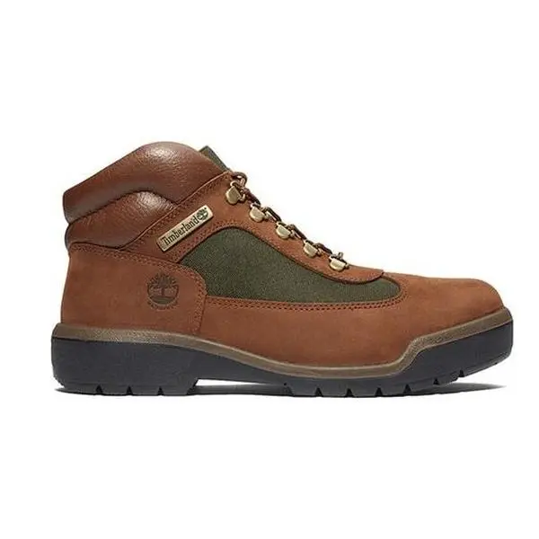 Men's Timberland Field Boot Mid Lace Waterproof Chocolate (TB1A18A6 D47)