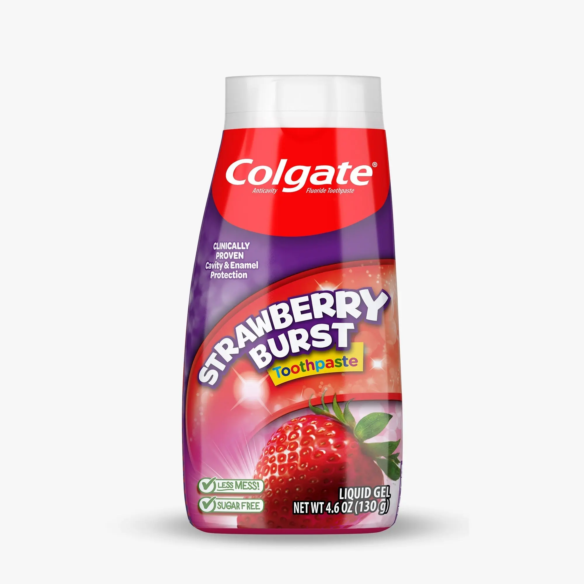Colgate Kids Liquid Gel 2-in-1 Strawberry Burst Toothpaste Colgate Kids Liquid Gel 2-in-1 Strawberry Burst Toothpaste