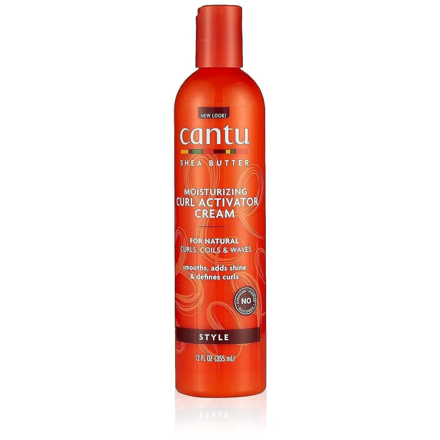 Cantu Shea Butter Hydrating Curl Activator Cream - 12 oz Haircare Styling Moisturizer for Natural Locks, Wavy Hair, Natural Waves, Smooths Curls, Frizz Control, Mineral Oil-Free, Phthalate-Free, Moisturizing
