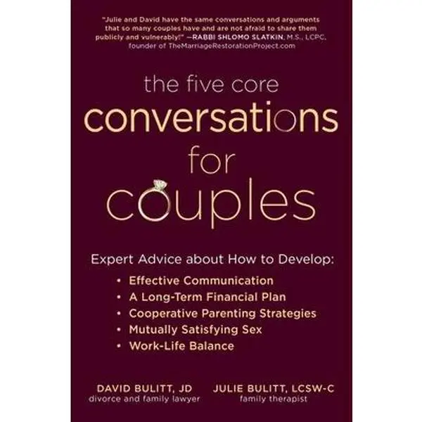 USED-The Five Core Conversations for Couples: Expert Advice about How to Develop Effective Communication, a Long-Term Financial Plan, Cooperative Parenting by Bulitt, David (Paperback)