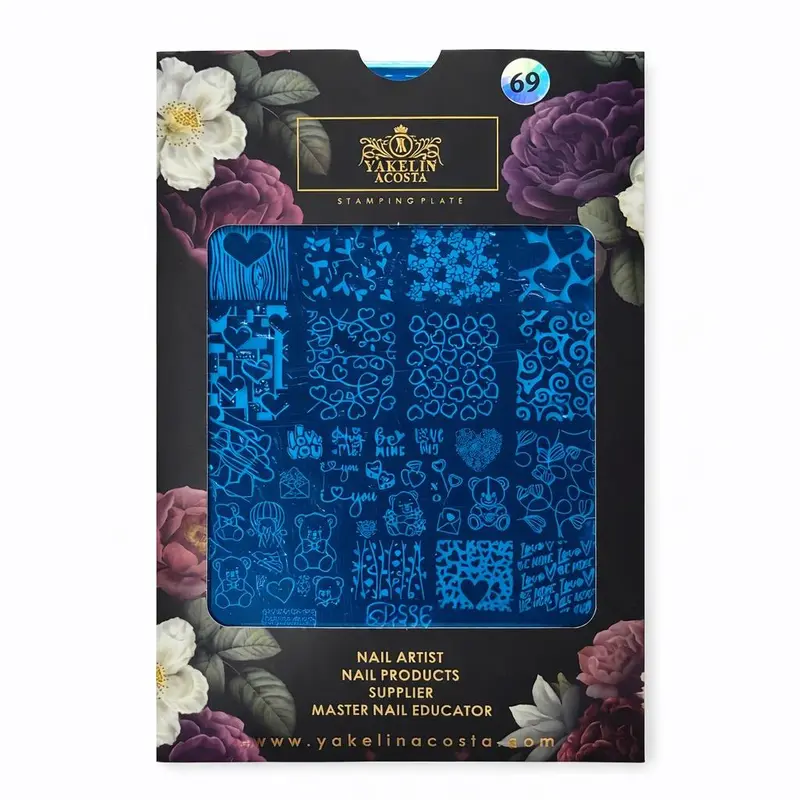 Professional Nail Stamping Plates for Nail Art – Salon Quality Design Templates