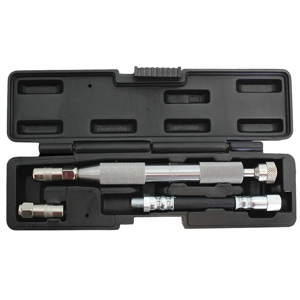 INNOVATIVE PRODUCTS OF AMERICA Grease Joint Rejuvenator® Professional Model with 5” Flex Hose & Extra Coupler. Unclog Zerk/Grease Fittings on Tractors, Vehicles, Excavators and More
