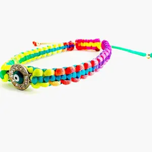 Handmade Unisex Good Luck Eye Bracelet made in USA - Fashion Accessory
