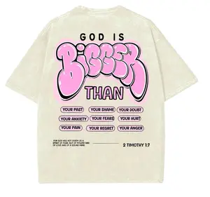 God Is Bigger Than Shirt, Christian t shirts, Vintage I Love Jesus Shirt, Jesus design 2025, Gift For Men And For Women, Gift Love Jesus, Full Size, Full Color