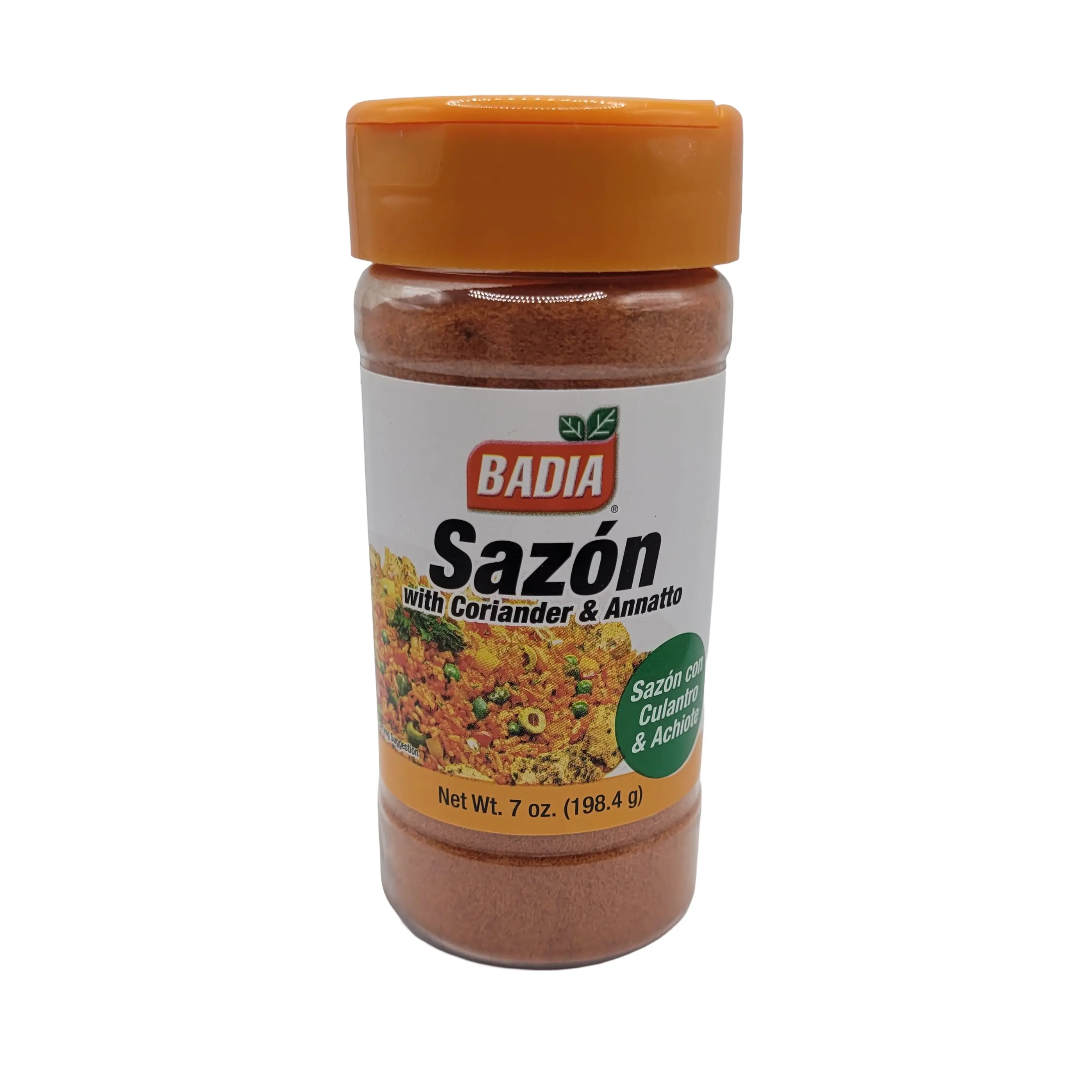 Badia Spices Sazon Seasoning Blend - 7oz Coriander & Annatto Edible Powder, All Purpose Seasonings for Stews, Meats, Poultry to Boost Flavor