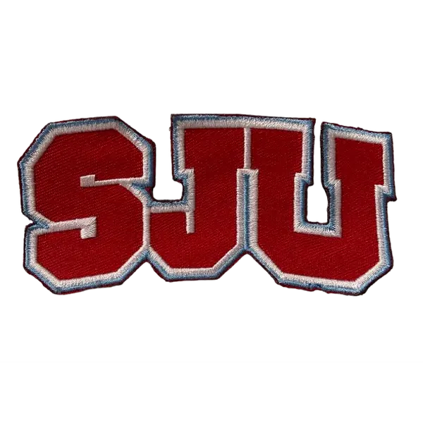 St. John's College Patch 4.5"W x 2"H (Hook & Loop Patch - NOT Iron On)