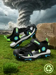 Closed-Toe Sandals, Summer Style Sandals, Fashionable and Versatile, Lightweight and Comfortable, Suitable for Boys and Girls, Beach and Outdoor Activities