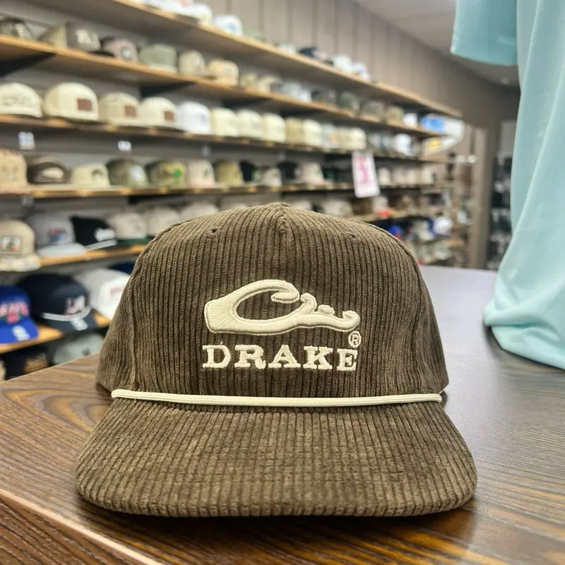 Drake X Lost Hat Co Cord Rope Hat - Beau Brown