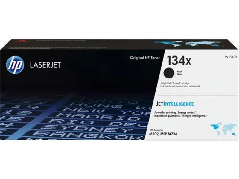 HP 134X (W1340X) Original Black High-Yield XL Capacity Toner Cartridge, Compatible with HP LaserJet M209 Series, M209dw