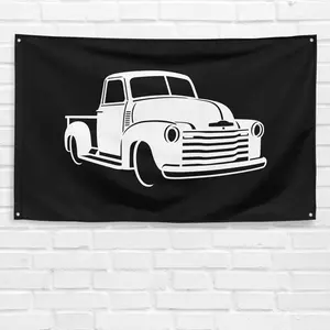 For Chevrolet Chevy 3100 Truck Fans 3x5 ft Flag Garage Gift Wall Banner