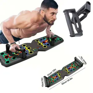 Ultimate Foldable Push-Up Board,  Portable Home Gym for Full-Body Workouts | Strength Training Gear for All Levels push  board